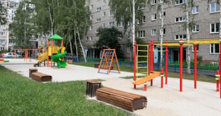 Благоустройство детской площадки во дворе от 1979 руб. в Новошахтинске
